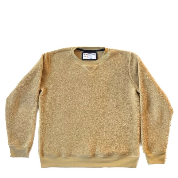 Tan/camel Mens size medium fleece sweatshirt - Picture 2 of 6